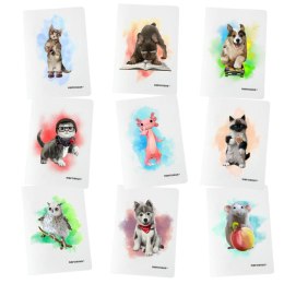 Zeszyt PP A5 32k. 80g KRATKA Narcissus