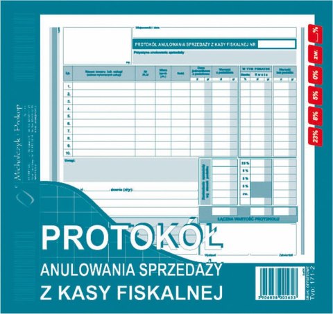 Druk offsetowy 2/3 A4 O pap. 80k. Michalczyk i Prokop (171-2)