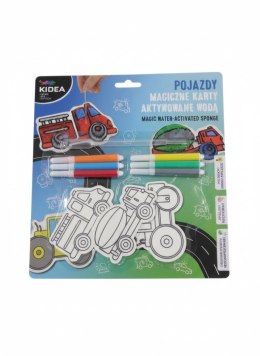 Kolorowanka FRIENDS POJAZDY Kidea (MKAWPKA)