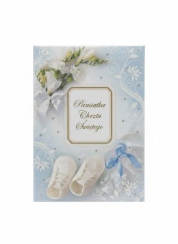 Książeczka pamiątkowa z chrztu pamiatka chrzest 54-9 Pan Dragon (5907736315406)