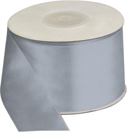 Wstążka Craft-Fun Series satynowa 50x25 [mm x m] srebrny Titanum (50MM/25M 018)