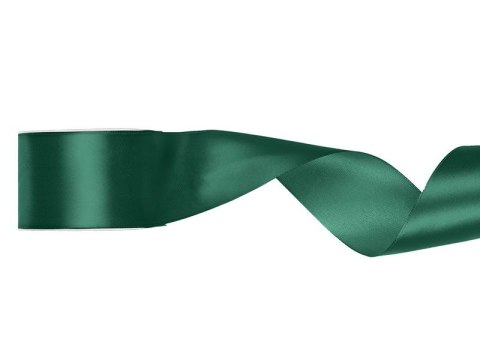 Wstążka Craft-Fun Series satynowa 50x25 [mm x m] zielony butelkowy Titanum (TS50-012B)