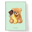 Zeszyt A4 Teddies 60k. 80g krata Narcissus