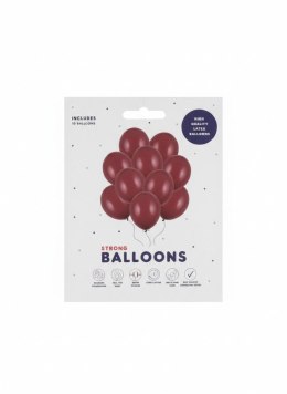 Balon gumowy Party Deco BALONY STRONG pastelowy 10 szt brązowy 270mm Partydeco (SB12P-032C-10)
