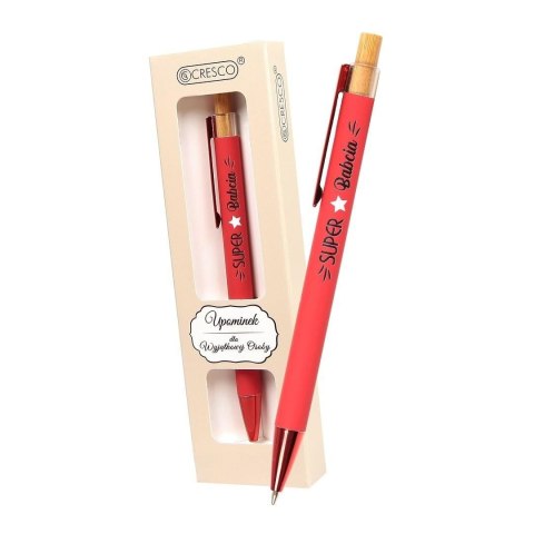 Długopis ZENITH DYPLOMAT SUPER BABCIA wkład niebieski Cresco (250060 08)