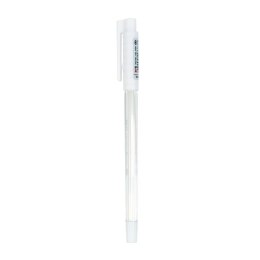 Długopis zelowe Office żelowy, 0,8mm, biały wkład biały 0,8mm M&G (MG AGP13277)