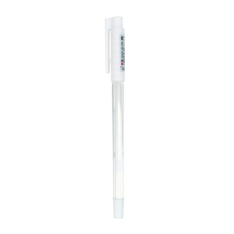 Długopis zelowe Office żelowy, 0,8mm, biały wkład biały 0,8mm M&G (MG AGP13277)