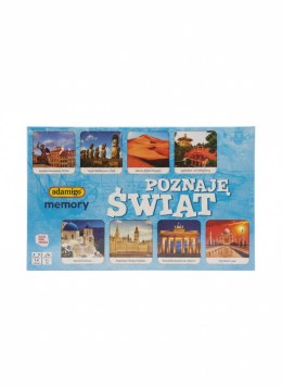 Gra edukacyjna Poznaję świat memory Adamigo