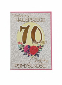 Kartka składana Karnet A5 70 BALON GLAMOUR A5 Henry (5908451982485)