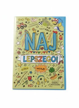 Kartka składana Karnet A5 chłopak naj A5 Henry (5908451982287)