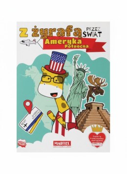 Książeczka edukacyjna Z zyrafą przez świat.