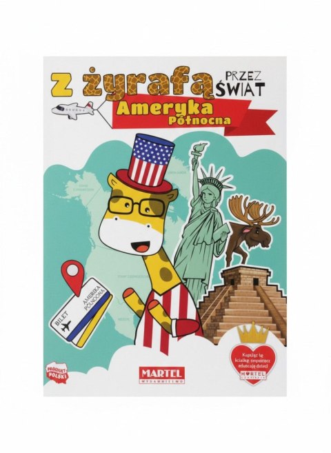 Książeczka edukacyjna Z zyrafą przez świat.