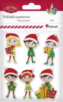 Naklejka (nalepka) Craft-Fun Series elfy Mikołaja Titanum (22XZ0317-2)