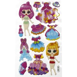 Naklejka (nalepka) Craft-Fun Series lalki i stroje Titanum (LXE-022)