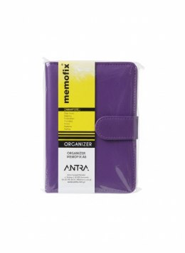 Organizer A6 A6 fiol MEMOFIX fioletowy Antra (5904210086708)
