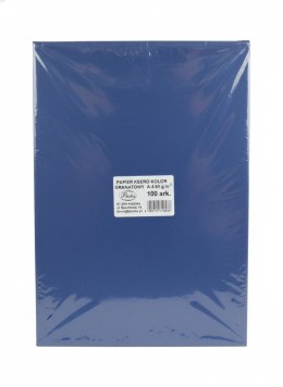 Papier kolorowy A4 granatowy 100k. 80g Protos