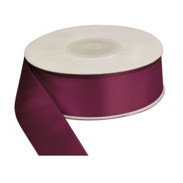 Wstążka Craft-Fun Series satynowa 25x25 [mm x m] bordowa Titanum (311971)