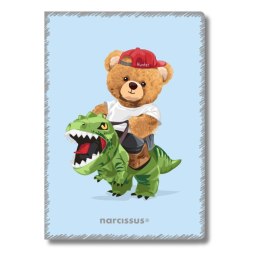 Zeszyt Teddies A5 60k. 80g krata Narcissus