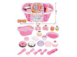 Artykuły kuchenne zestaw cukiernia w koszyku Bigtoys (BK2662)