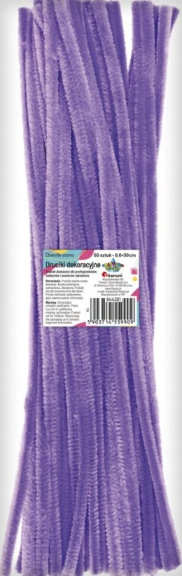 Drucik Craft-Fun Series kreatywny kolor: fioletowy 300mm 50 szt Titanum (T10)