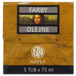 Farba olejna kolor: biel cynkowa 75ml 1 kolor. Artea