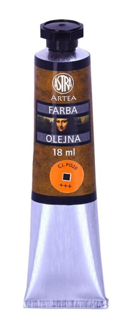 Farba olejna kolor: żółta 18ml 1 kolor. Artea