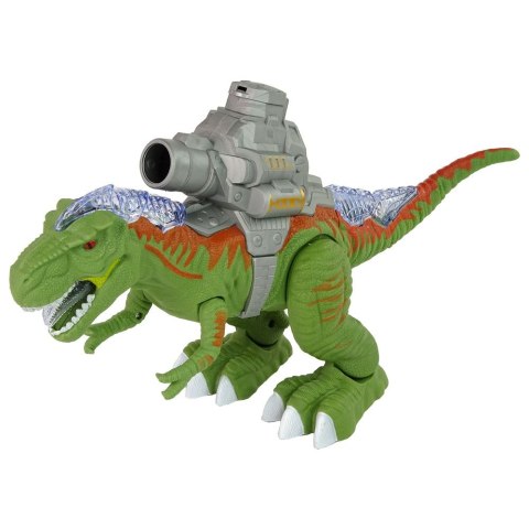 Figurka Dinozaur z Katapultą Chodzi Strzela Zielony Lean (15163)