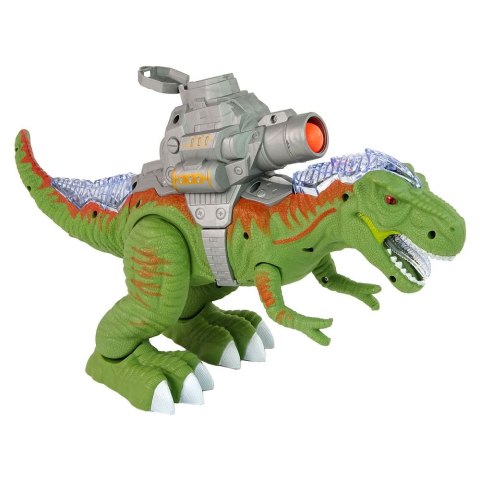 Figurka Dinozaur z Katapultą Chodzi Strzela Zielony Lean (15163)