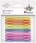 Igły (403040) k:5-4 Craft-Fun Series igły plastikowe 20szt/7cm plastik Titanum 20 sztuk