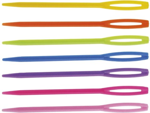 Igły (403040) k:5-4 Craft-Fun Series igły plastikowe 20szt/7cm plastik Titanum 20 sztuk