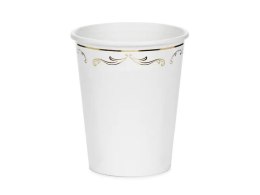 Kubek jednorazowy z ornamentem papier 220ml Partydeco (KPP112-EU1)
