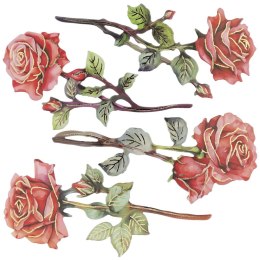 Ozdoba papierowa Craft-Fun Series Flower Letter róże Titanum (24XQ0501-12)