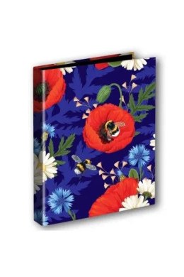 Ramka do katalogowania POLSKIE KWIATY T0126 MAKI na fiolecie A4 Tadeo (TT9401)