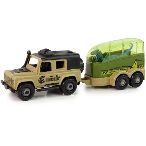 Samochód Terenowe Transporter Do Rozkręcania DIY Dinozaur Lean (12957)