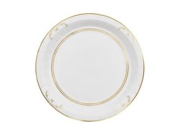 Talerz jednorazowy z ornamentem papier śr. 230mm 6 szt Partydeco (TPP112)