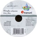 Wstążka Craft-Fun Series satynowa karbowana 40x3 [mm x m] różowy jasny Titanum (BJ25091148-2)