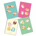 Zeszyt A4 PP Kawaii 60k. 80g krata Narcissus