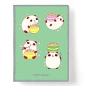 Zeszyt A5 PP Kawaii 32k. 80g krata Narcissus