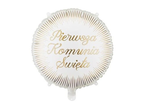 Balon foliowy Pierwsza komunia święta 18cal Partydeco (FB357)