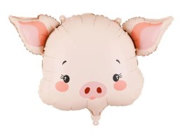 Balon foliowy Świnka, 61x36 cm Partydeco (FB368)