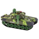 Czołg Zestaw Czołgi Walczące Zdalnie Sterowane Czołg War Tank RC Bitwa Podczerwień Lean (393)