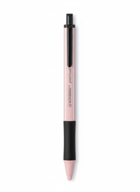 Długopis NATURECOL WILD flowers blush wkład niebieski 0,5mm Stabilo (6034/4-41)