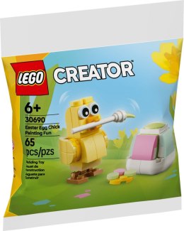 Klocki konstrukcyjne Creator Malowanie pisanek z kurczaczkiem Lego (30690)