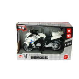 Motocykl policja ze światłem i dźwiękiem Dromader (130-1282836)