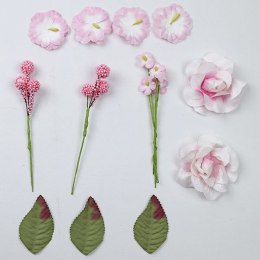 Ozdoba papierowa Craft-Fun Series kwiaty Titanum (25YX0902-7)