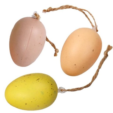 Ozdoba świąteczna Craft-Fun Series Jajka plastikowe zawieszki Titanum (BH25A6143 (1))