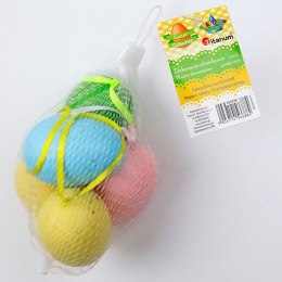 Ozdoba świąteczna Craft-Fun Series Jajka plastikowe zawieszki Titanum (BH25A6148 (1))