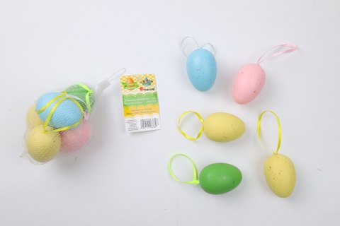 Ozdoba świąteczna Craft-Fun Series Jajka plastikowe zawieszki Titanum (BH25A6148 (1))