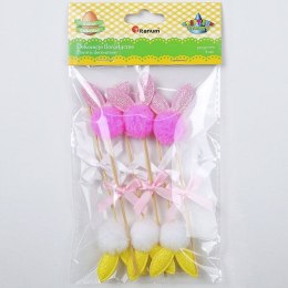 Ozdoba świąteczna Craft-Fun Series zajączki na piku Titanum (BJ25091113)