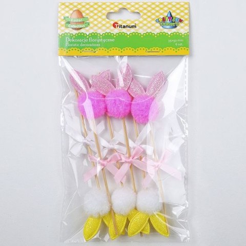 Ozdoba świąteczna Craft-Fun Series zajączki na piku Titanum (BJ25091113)